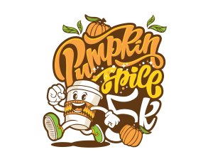 Pumpkin Spice 5k Logo