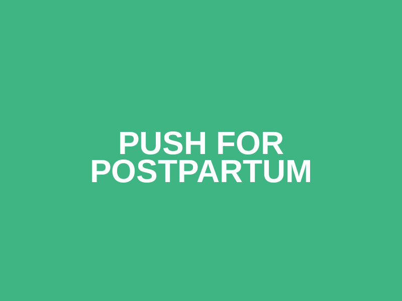 Push For Postpartum Logo