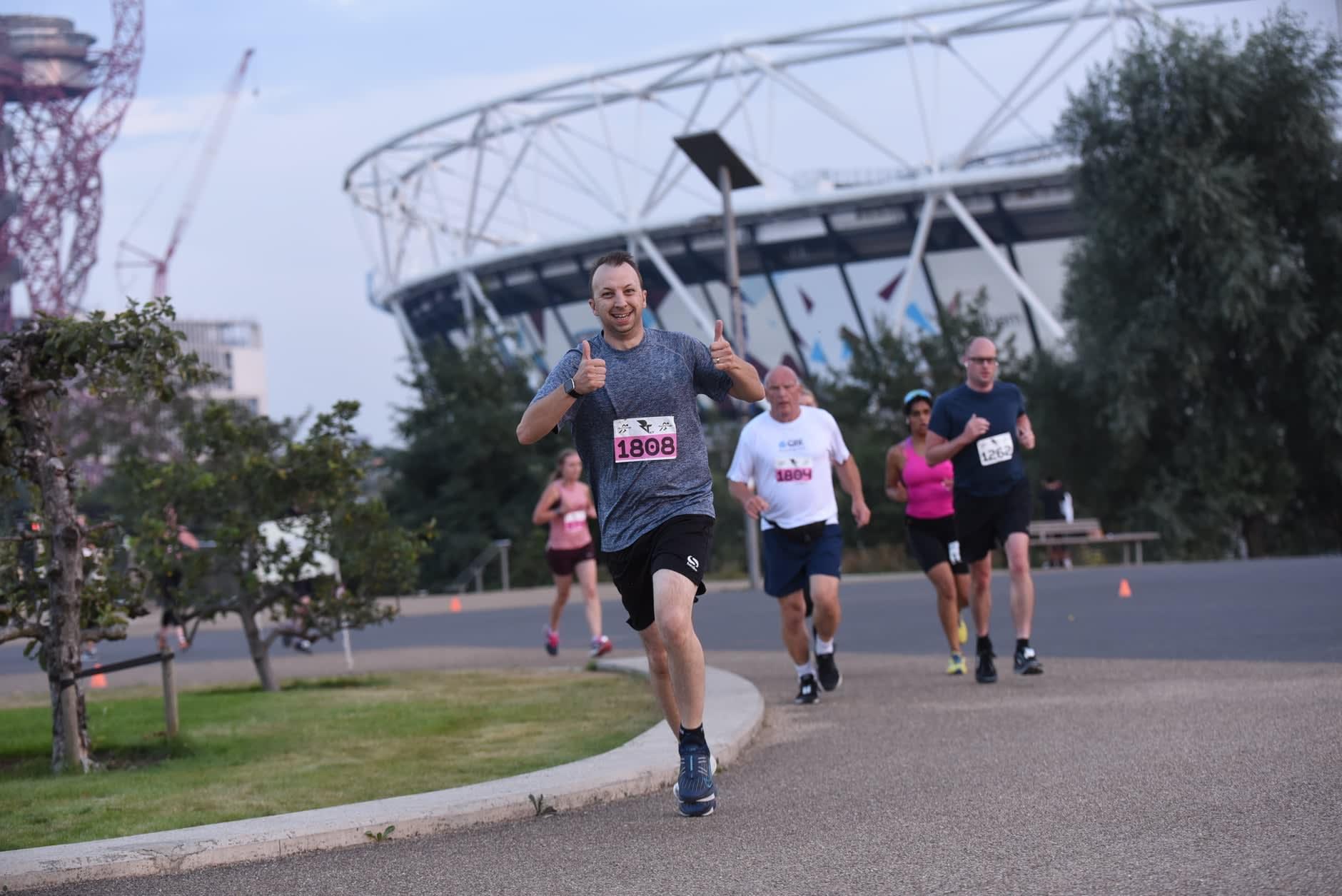 QE Olympic Park 5k & 10k September 2026 Logo
