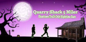 Quarry Shack 5 Miler 6th Annual 10/31/26 Logo
