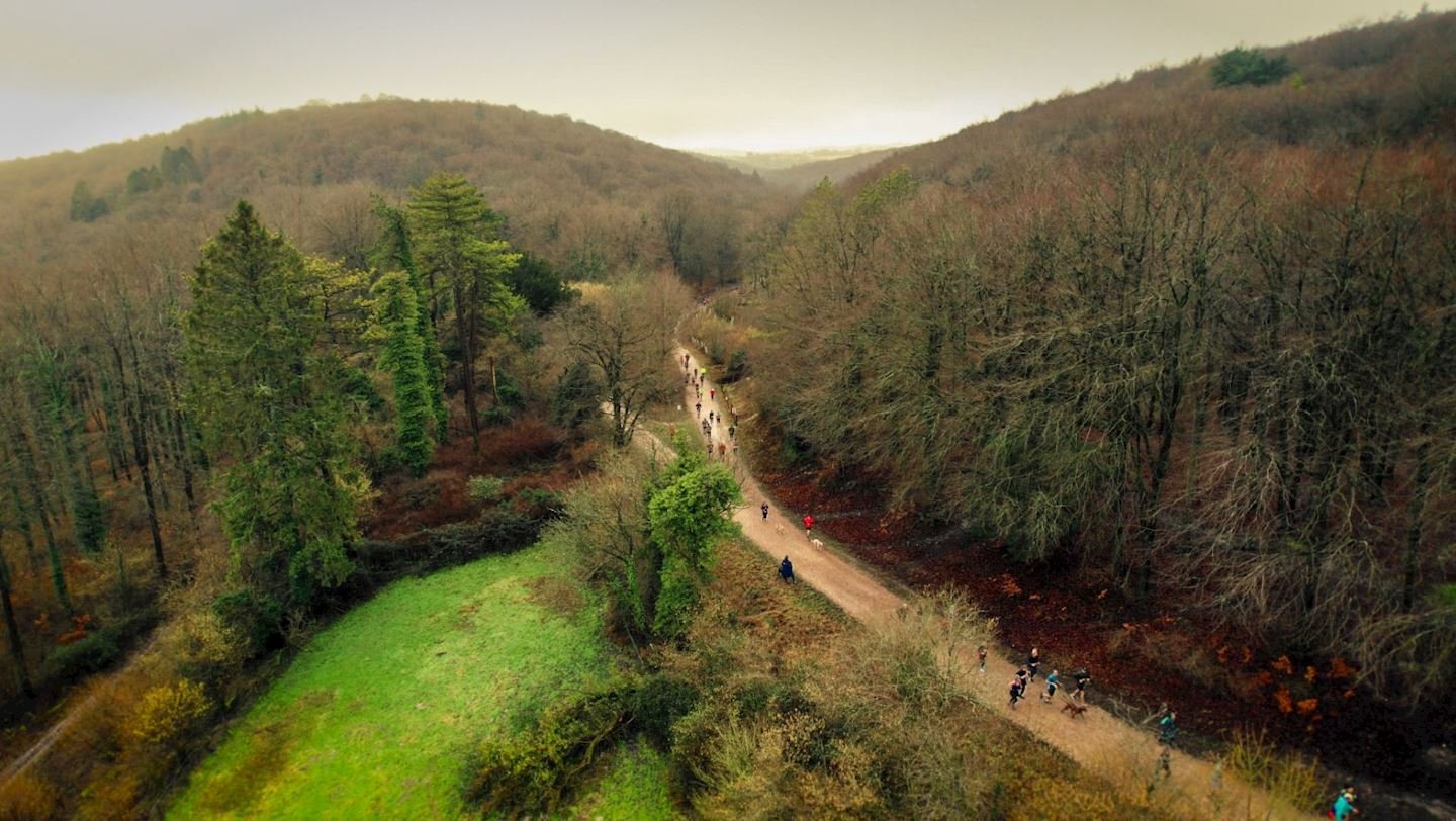 Queen Elizabeth Country Park Trail Run Logo