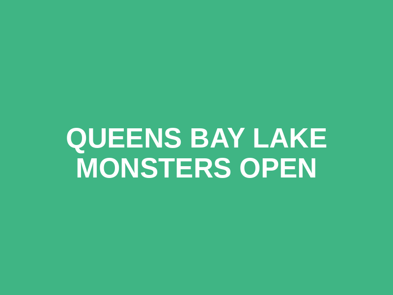 Queens Bay Lake Monsters Open Logo