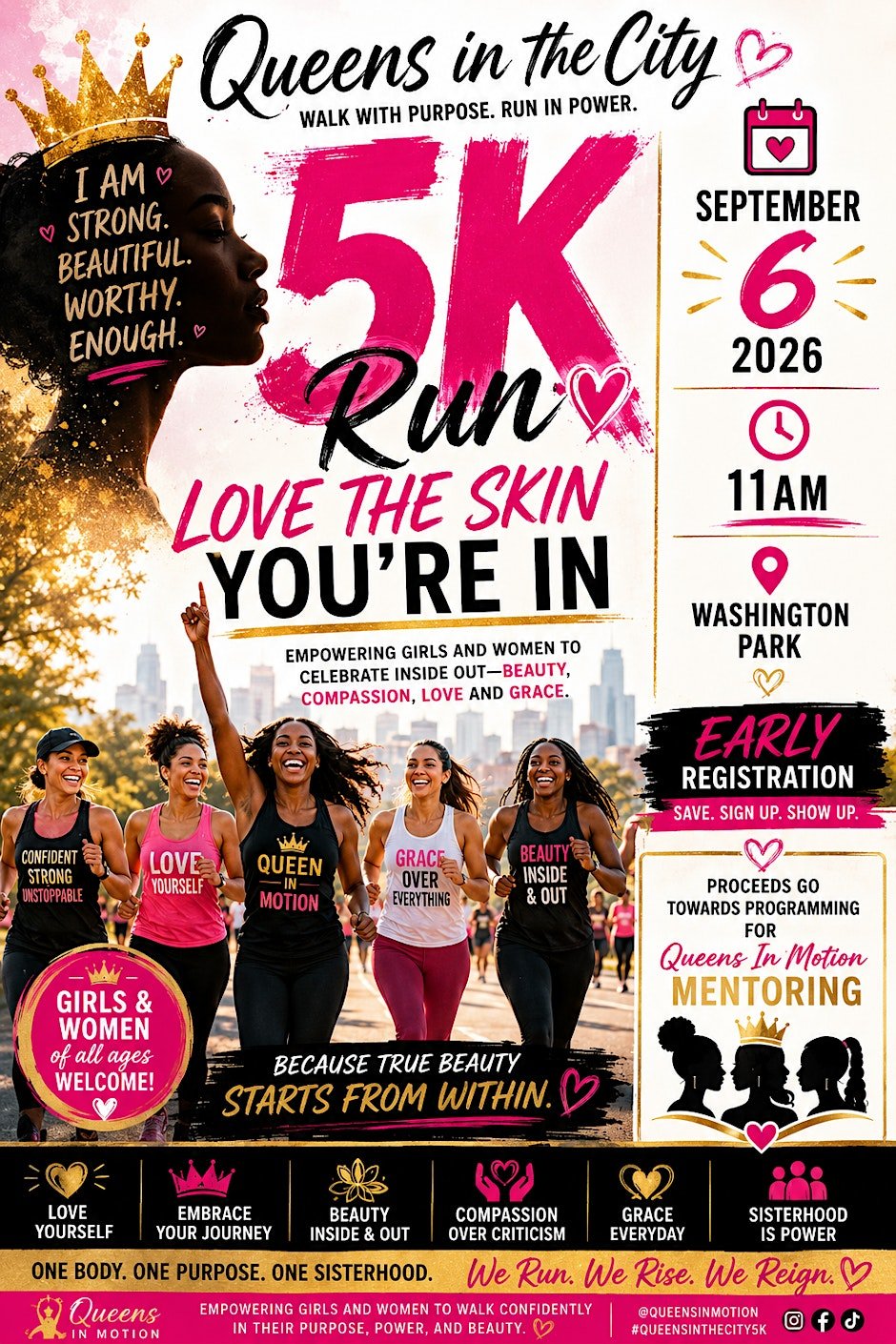 Queens In The City 5k Run