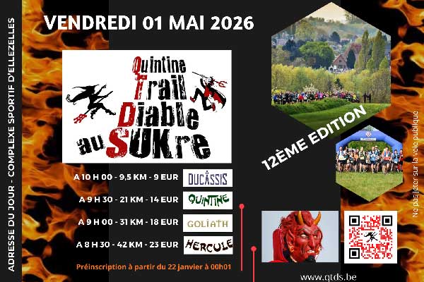 Quintine Trail du diable au SUKre