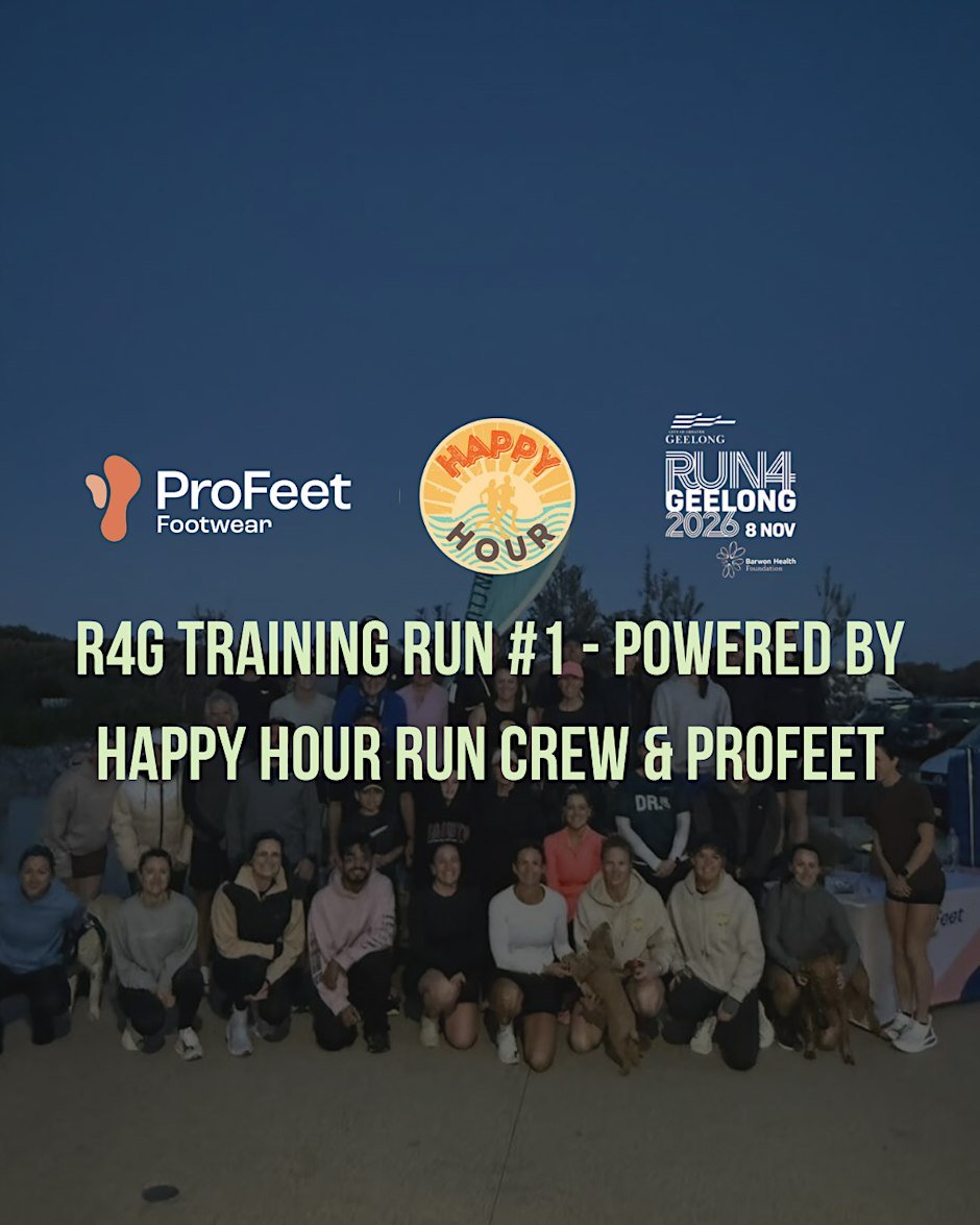 R4G Training Run #1 - Powered by Happy Hour Run crew & ProFeet