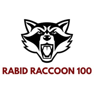 Rabid Raccoon 100 Logo