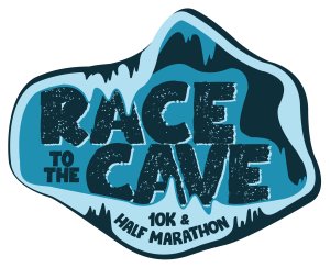 Race to the Cave Half Marathon, 10K & 5K Logo