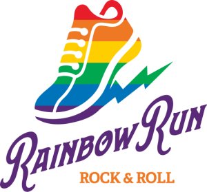 Rainbow Run, Rock & Roll Logo