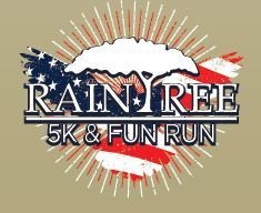 Raintree 4th July 5K and Fun Run Logo