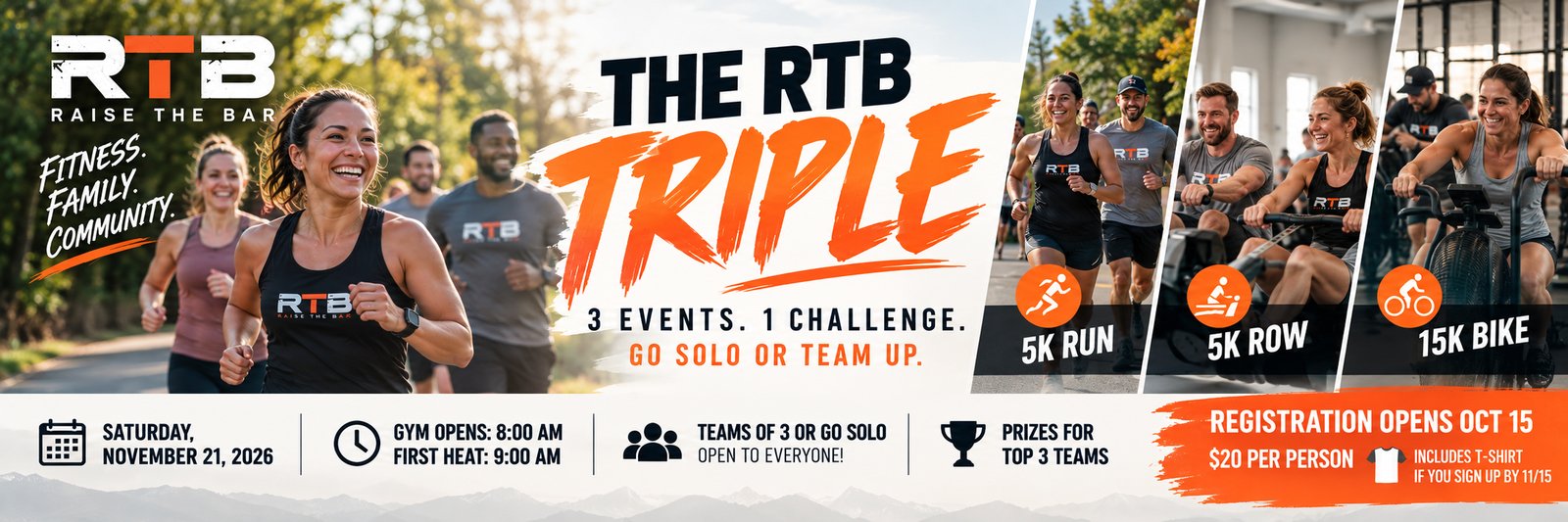 Raise the Bar Triple (RTB Triple)