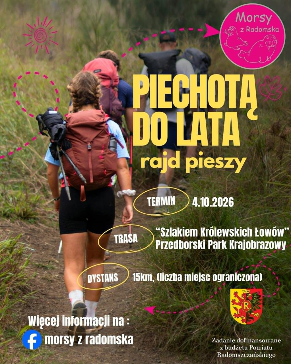 Rajd pieszy " Piechotą do lata"