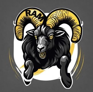 Ram Run 5K Logo
