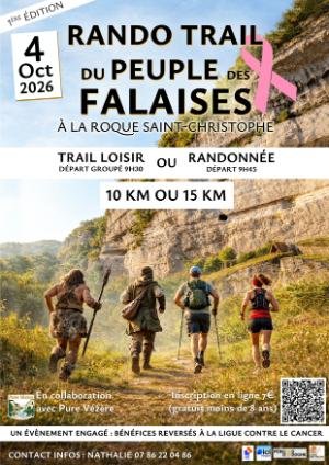 Rando Trail du Peuple des Falaises Logo