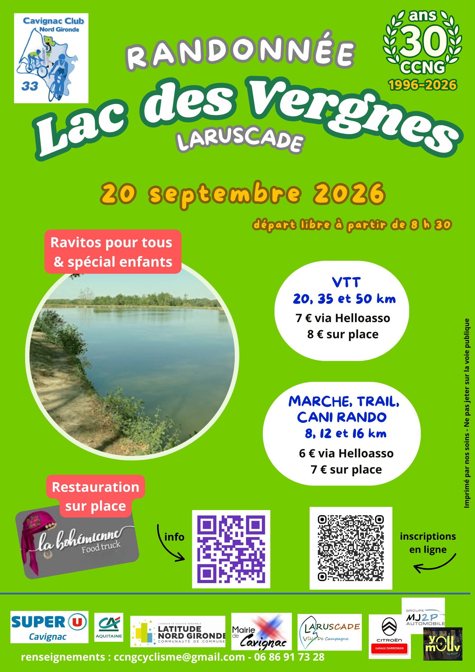 RANDONNÉE DU LAC DES VERGNES