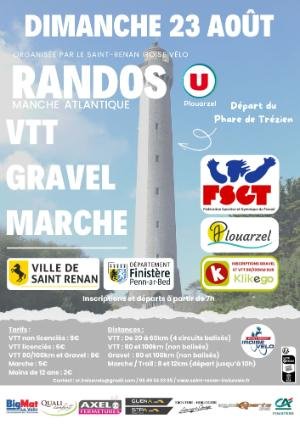 RANDOS U  VTT - GRAVEL - MARCHE  " La Manche Atlantique "