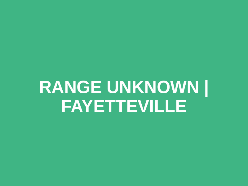 RANGE UNKNOWN | FAYETTEVILLE Logo