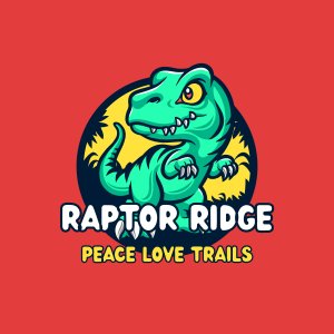 Raptor Ridge Presented by Peace, Love, Trails (formerly the Sanctuary 6.5) Logo