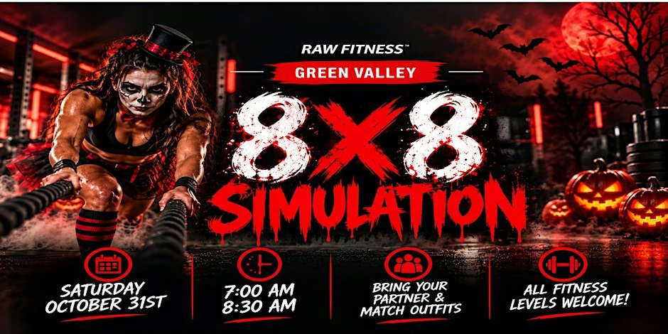Raw Fitness 8x8 Halloween Sim