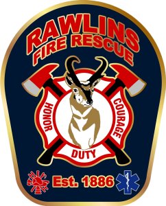 Rawlins Fire Department Fun Run 5K Logo