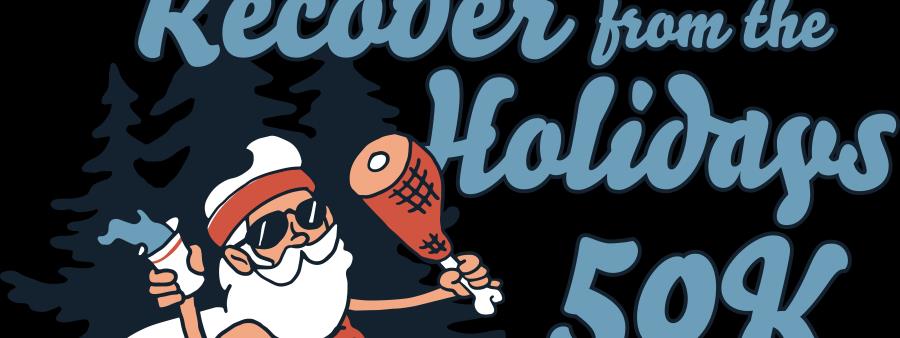 Recover from the Holidays 50K Logo