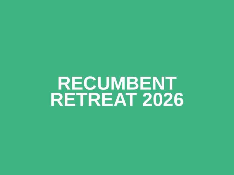 Recumbent Retreat 2026 Logo