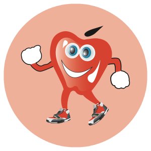 Red Apple Run for Diabetes Logo