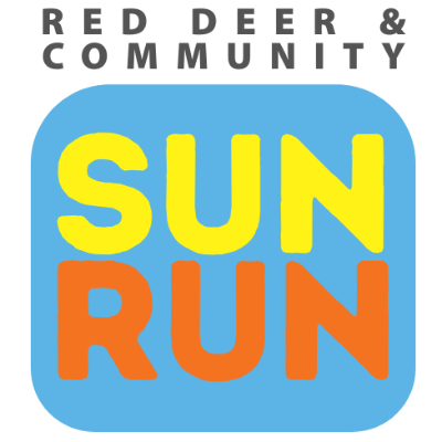 Red Deer & Community Sun Run Logo