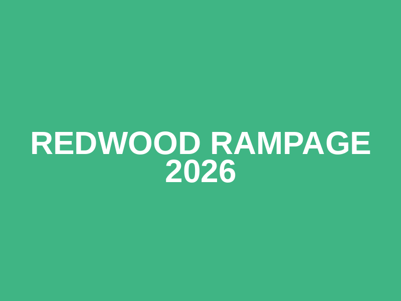 Redwood Rampage 2026 Logo