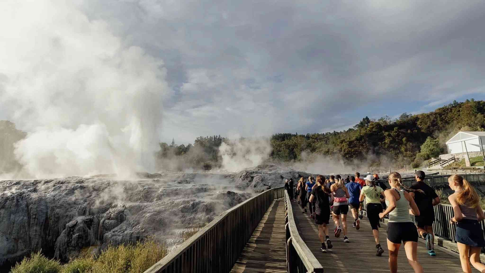Reg Stag Rotorua Marathon Logo