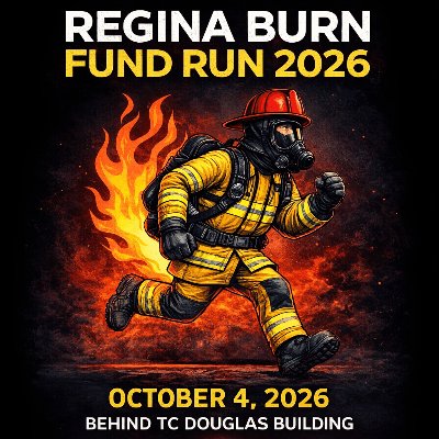 Regina Burn Fund Run 2026 Logo
