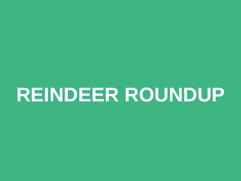 Reindeer Roundup Logo