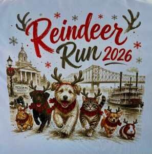 Reindeer Run 5K of Vicksburg Logo