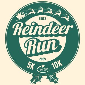 Reindeer Run 5K/10K Logo
