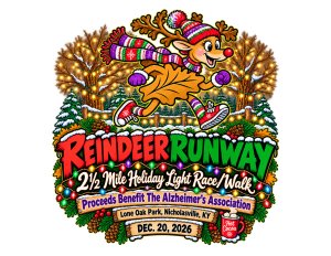 Reindeer Runway 2 & 1/2 Mile Run/Walk Logo