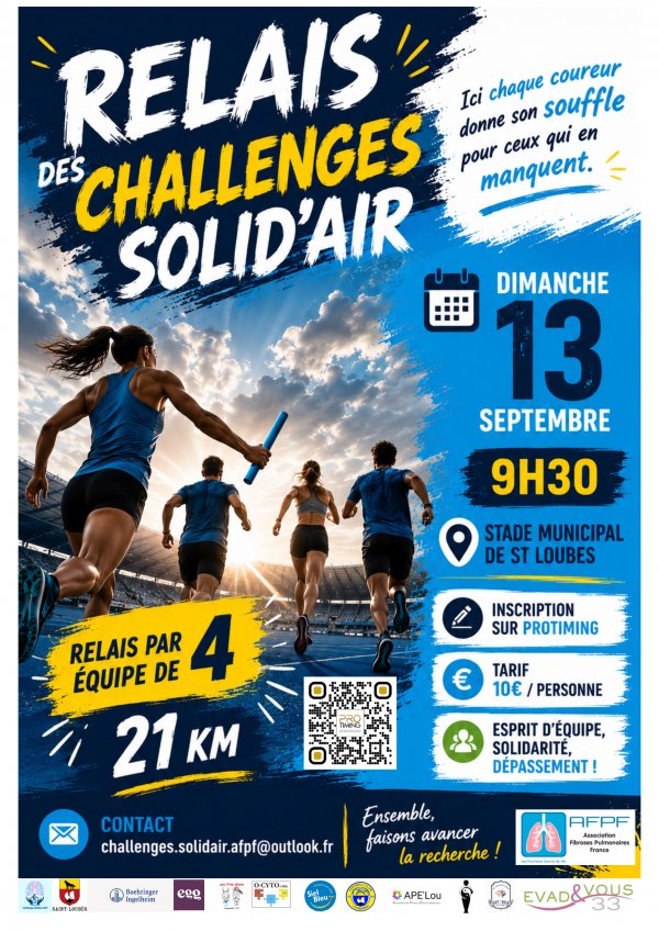 Relais des Challenges Solid'air Logo