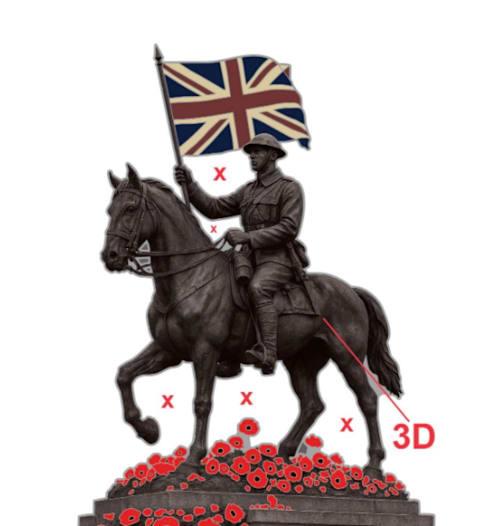 Remembrance Run 2026 - South Logo