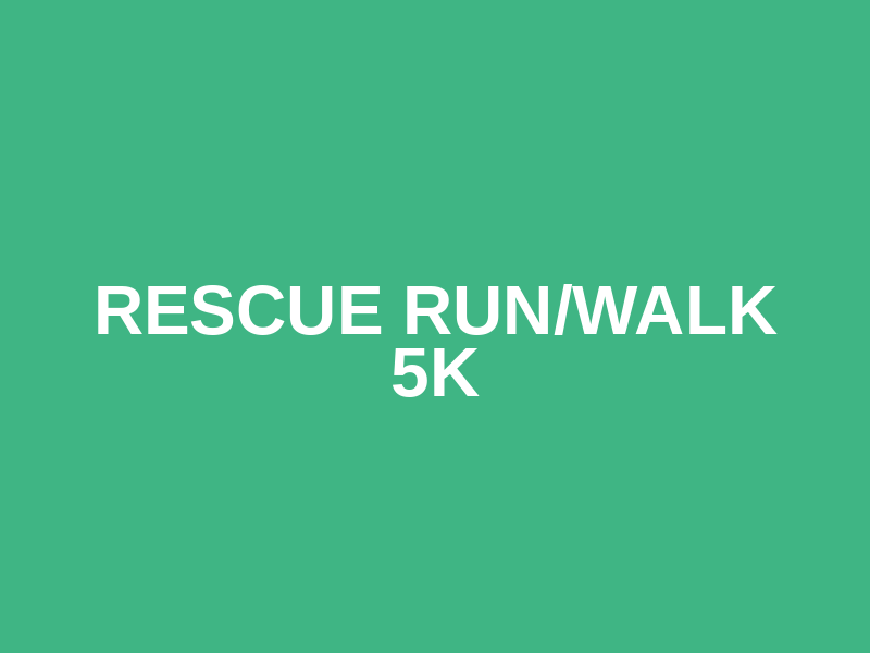 Rescue Run/Walk 5K Logo