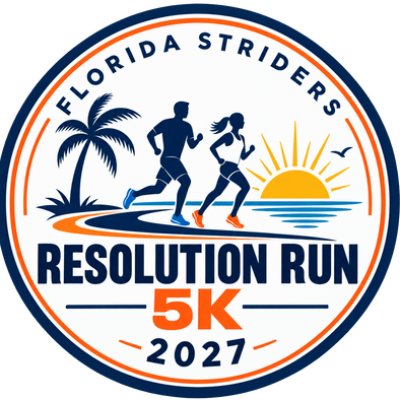 Resolution Run 5K 2027 Logo