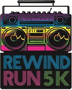 Rewind Run 5K Logo