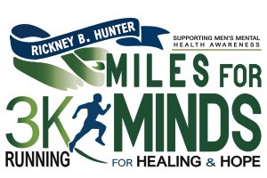 Rickney B. Hunter Miles for Minds 3K "Running for Healing & Hope" Logo