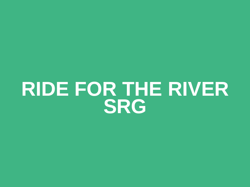 Ride for the River SRG Logo