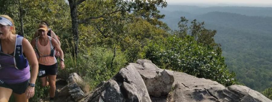 Ridge to Blazing Ridge Trail Race Logo
