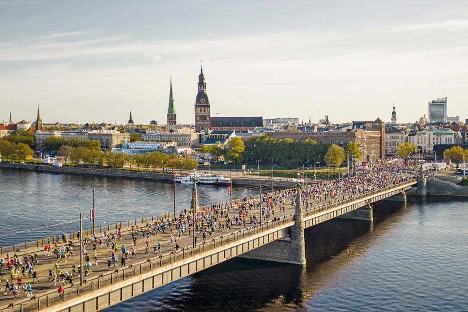 Rimi Riga Marathon Logo