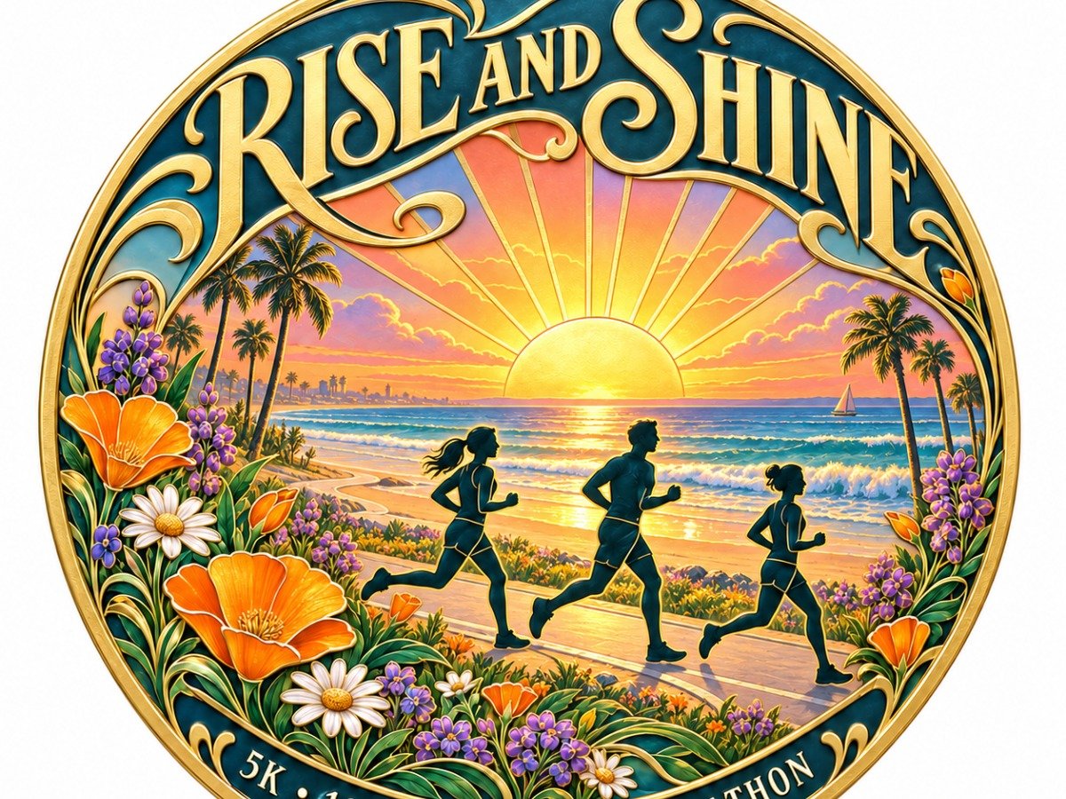 Rise and Shine 5K, 10K, 15K, Half Marathon