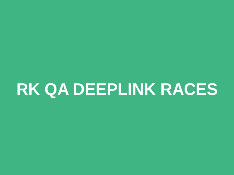 RK QA Deeplink Races Logo