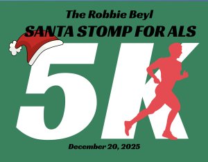 Robbie Beyl Santa Stomp for ALS 5K Run/Walk