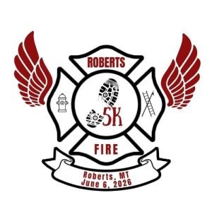 Roberts Fire 5K Logo