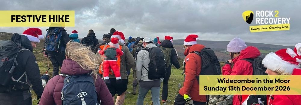 Rock2Recovery Festive Hike Sun 13th Dec Widecombe in the Moor