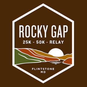Rocky Gap 25K, 50K, Relay Trail Run Logo