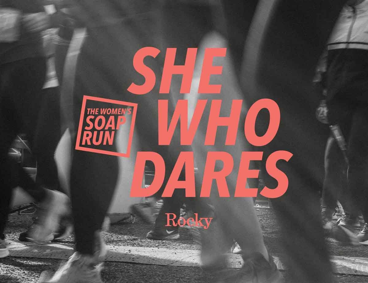 Rocky Mountain Soap Women's Run & Walk Logo